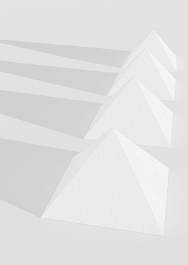 White Minimal Pyramids