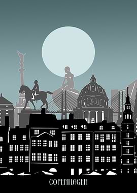 copenhagen city minimal