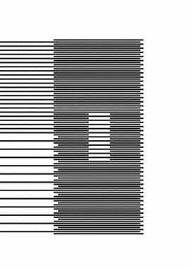 Geometric Woodblock Print