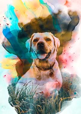 Labrador Illustration