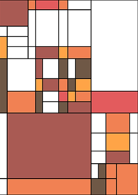 Piet Mondrian style