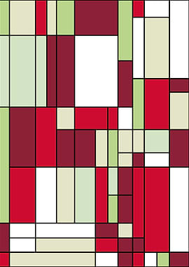 Piet Mondrian style