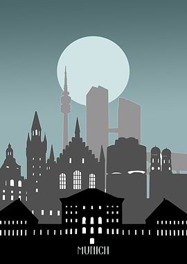 munich city minimal