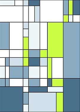 Piet Mondrian style
