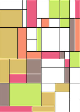 Piet Mondrian style