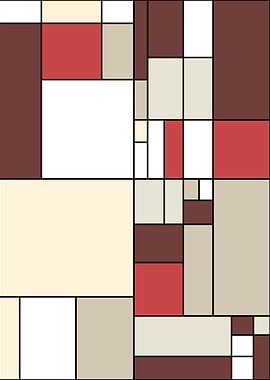 Piet Mondrian style