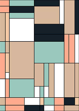 Piet Mondrian style