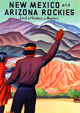 New Mexico and Arizona