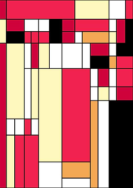 Piet Mondrian style