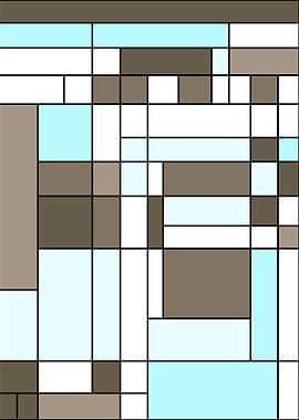 Piet Mondrian style