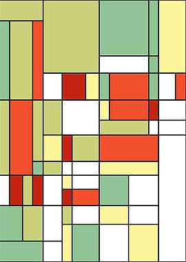 Piet Mondrian style