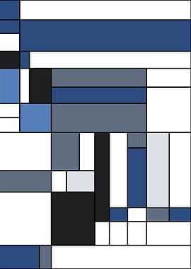 Piet Mondrian style