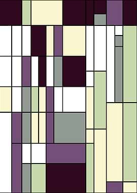 Piet Mondrian style