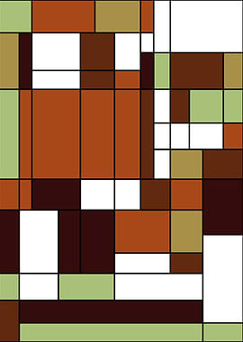 Piet Mondrian style