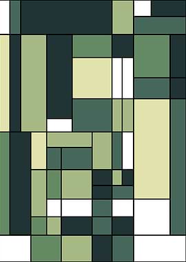 Piet Mondrian style