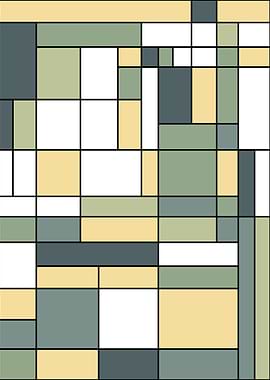 Piet Mondrian style