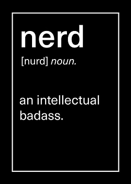 Dictionary Nerd Definition
