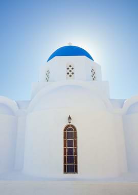 Santorini church