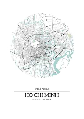 Ho Chi Minh City Map