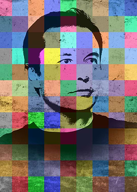 Elon Musk Portrait Art