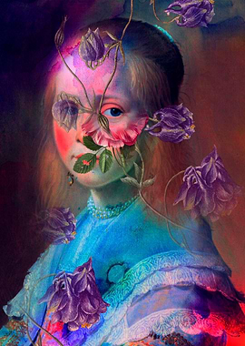 Posing for a magical story