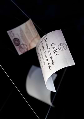 Sheets from an old book