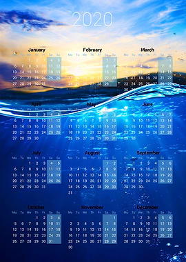 Calendar Tropic 2020
