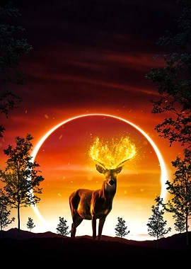 Fire Deer
