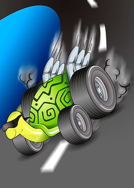 Racing turtle