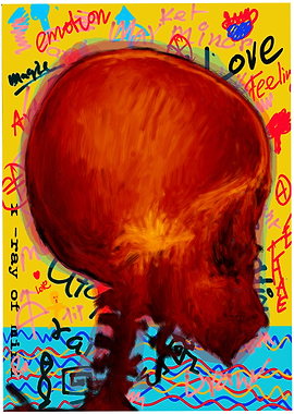 x ray of mind abstract art