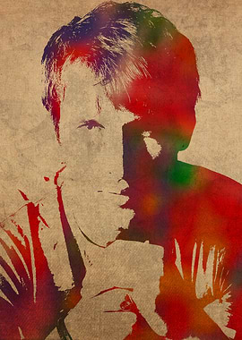 James Blunt Watercolor Art