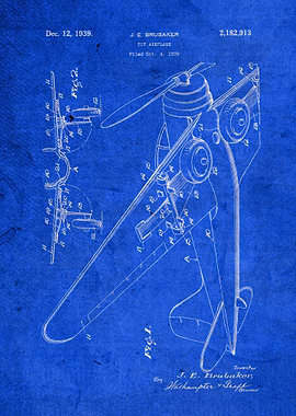 Airplane Toy Patent Art