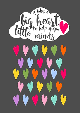 Rainbow cloud teacher