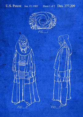 Bib Fortuna Toy Patent Art