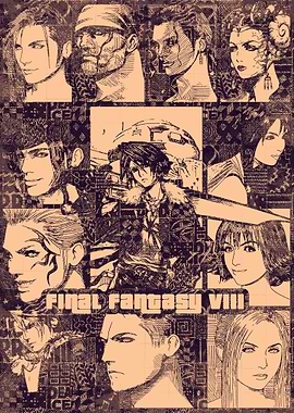 final fantasy 8 doodle