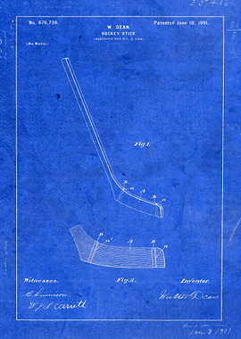 Hockey Stick Toy Patent
