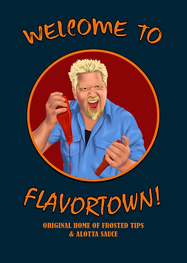 Flavortown Inspired Retro