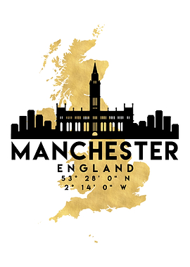 Manchester Map England