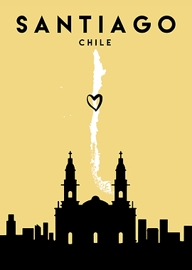 Santiago de Chile Map