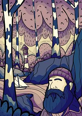 The forest fisherman