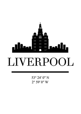 Liverpool Skyline England