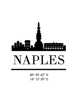 Naples Skyline Italy