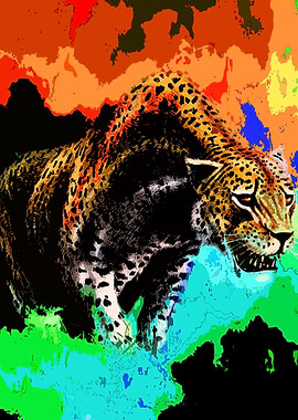 Colorful Animal Abstract