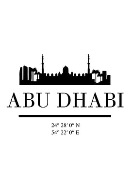 Abu Dhabi Skyline UAE