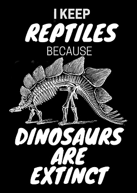 Stegosaurus Reptile Keeper