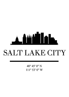 Salt Lake City Skyline