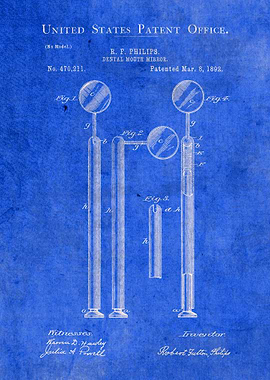 Dentist Mouth Mirror Art