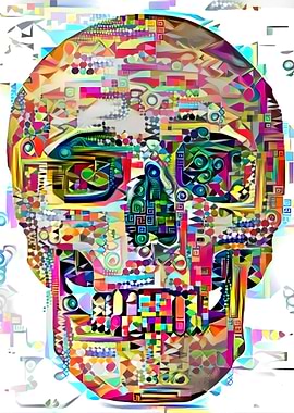 Colored to the bones