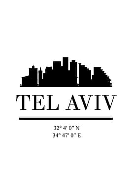 Tel Aviv Skyline Israel