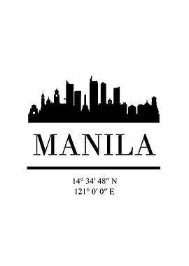 Manila Skyline Philippines